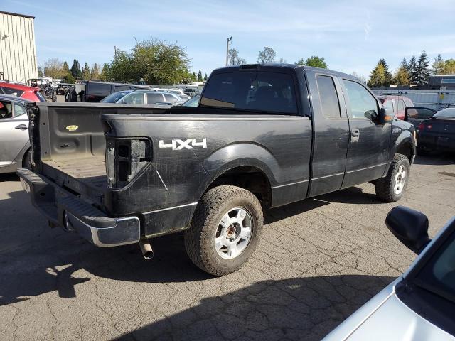 1FTPX14V09FA02637 - 2009 FORD F150 SUPER CAB BLACK photo 3