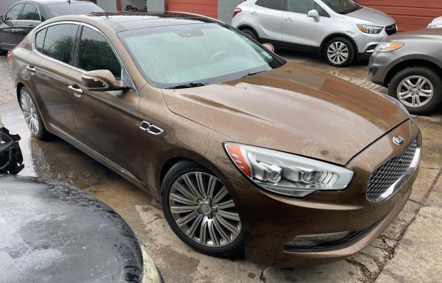 KNALU4D49F6024466 - 2015 KIA K900 BROWN photo 1