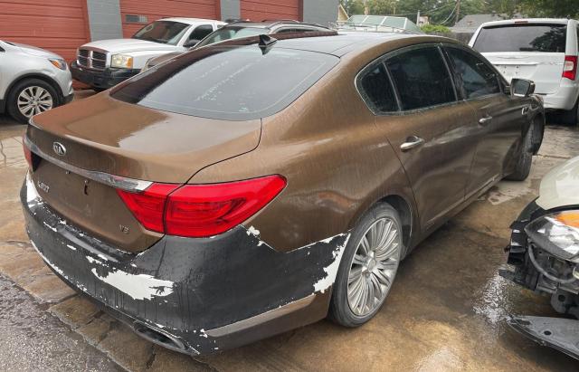 KNALU4D49F6024466 - 2015 KIA K900 BROWN photo 4