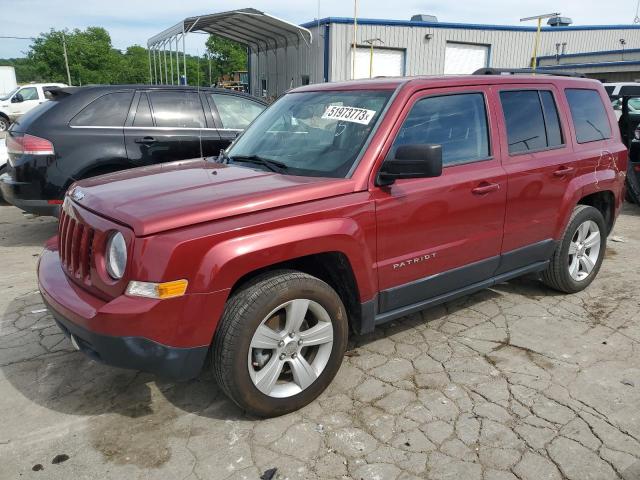 1C4NJPFB4ED770948 - 2014 JEEP PATRIOT LATITUDE RED photo 1