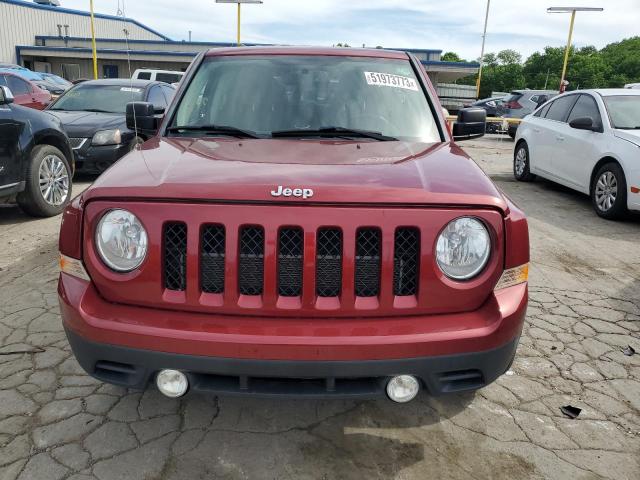 1C4NJPFB4ED770948 - 2014 JEEP PATRIOT LATITUDE RED photo 5