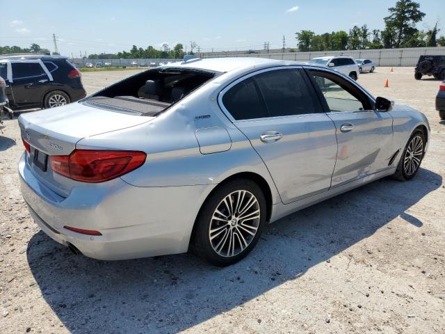 WBAJA9C53JB250624 - 2018 BMW 530E SILVER photo 3