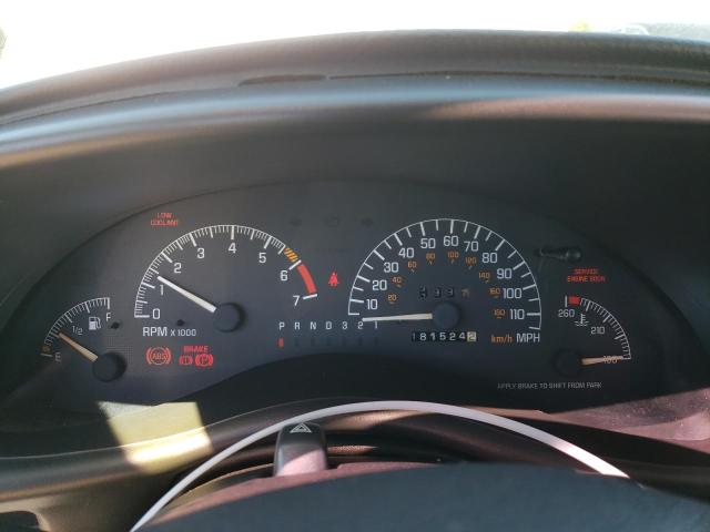 1G2WR12112F277093 - 2002 PONTIAC GRAND PRIX GTP SILVER photo 9