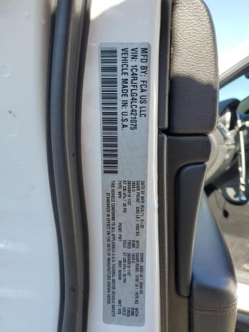 1C4RJFLG4LC421075 - 2020 JEEP GRAND CHER TRAILHAWK თეთრი ფოტო 14