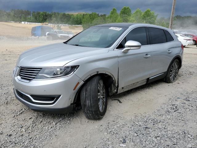 2LMTJ6LR2GBL66512 - 2016 LINCOLN MKX RESERVE SILVER photo 1