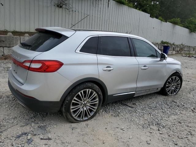 2LMTJ6LR2GBL66512 - 2016 LINCOLN MKX RESERVE SILVER photo 3