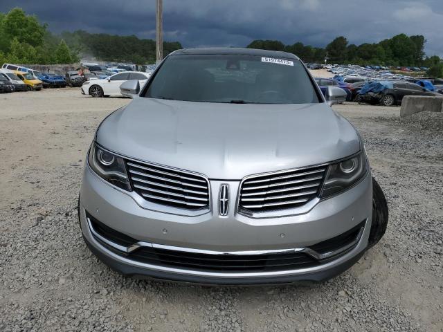 2LMTJ6LR2GBL66512 - 2016 LINCOLN MKX RESERVE SILVER photo 5