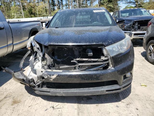 5TDJKRFH2GS305023 - 2016 TOYOTA HIGHLANDER XLE BLACK photo 5