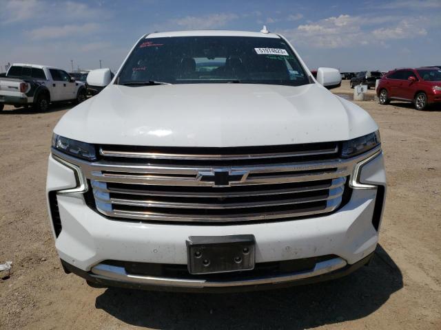 1GNSKTKL7MR490148 - 2021 CHEVROLET TAHOE K1500 HIGH COUNTRY WHITE photo 5