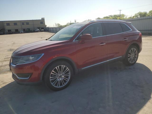 2LMTJ6LR9GBL51411 - 2016 LINCOLN MKX RESERVE Կարմիր լուսանկար 1