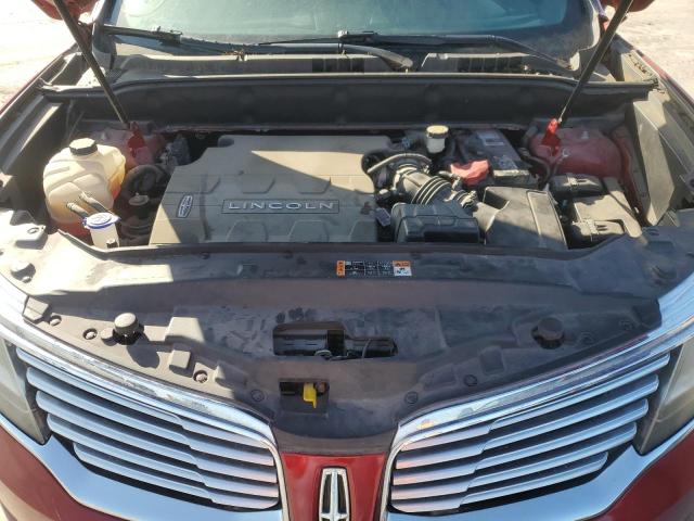 2LMTJ6LR9GBL51411 - 2016 LINCOLN MKX RESERVE Կարմիր լուսանկար 12