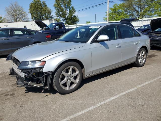 WAULF78K59A139880 - 2009 AUDI A4 2.0T QUATTRO SILVER photo 1