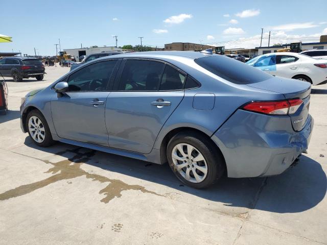 5YFEPMAE0MP263880 - 2021 TOYOTA COROLLA LE BLUE photo 2