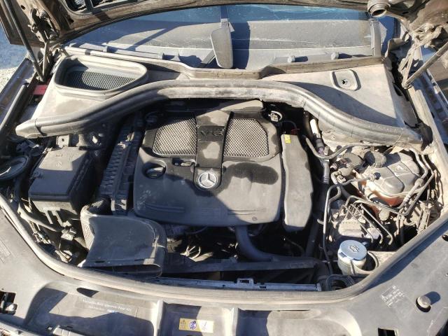 4JGDA5HB5FA582497 - 2015 MERCEDES-BENZ ML 350 4MATIC CHARCOAL photo 12
