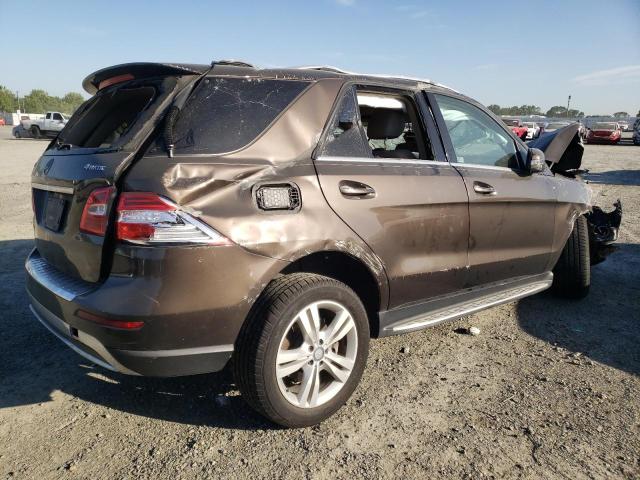 4JGDA5HB5FA582497 - 2015 MERCEDES-BENZ ML 350 4MATIC CHARCOAL photo 3
