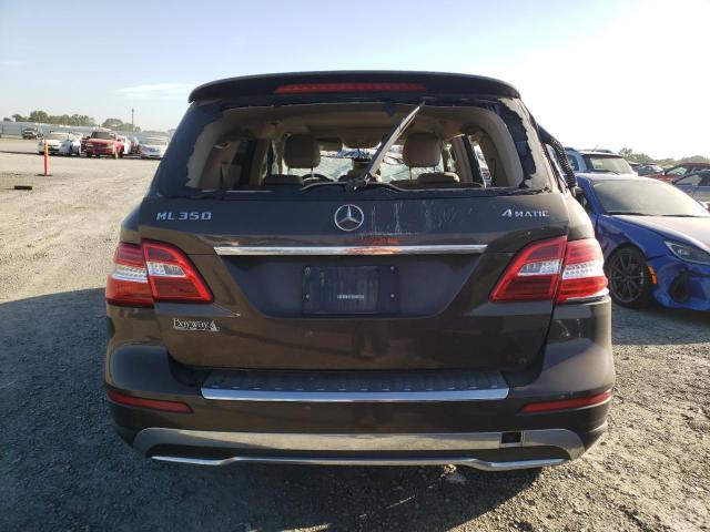 4JGDA5HB5FA582497 - 2015 MERCEDES-BENZ ML 350 4MATIC CHARCOAL photo 6