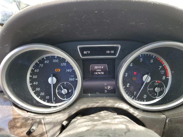 4JGDA5HB5FA582497 - 2015 MERCEDES-BENZ ML 350 4MATIC CHARCOAL photo 9