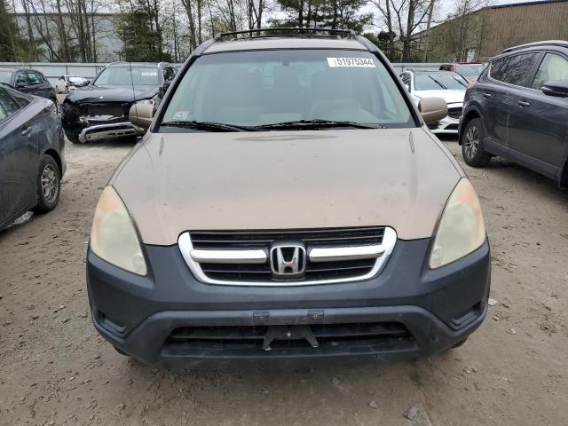 SHSRD78824U244988 - 2004 HONDA CR-V EX CREAM photo 5