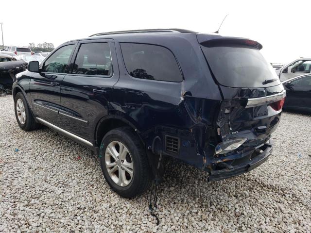 1C4RDHAG9DC651105 - 2013 DODGE DURANGO SXT BLUE photo 2