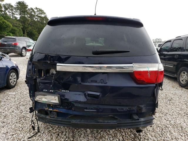 1C4RDHAG9DC651105 - 2013 DODGE DURANGO SXT BLUE photo 6