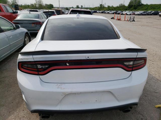 2C3CDXGJ1KH635353 - 2019 DODGE CHARGER SCAT PACK WHITE photo 6