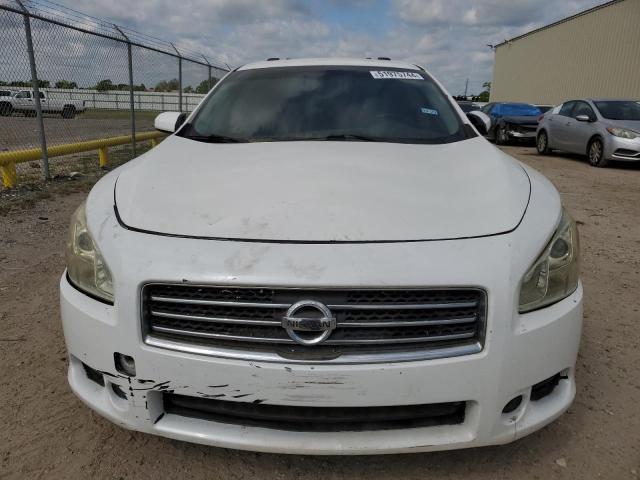 1N4AA51E59C841614 - 2009 NISSAN MAXIMA S WHITE photo 5