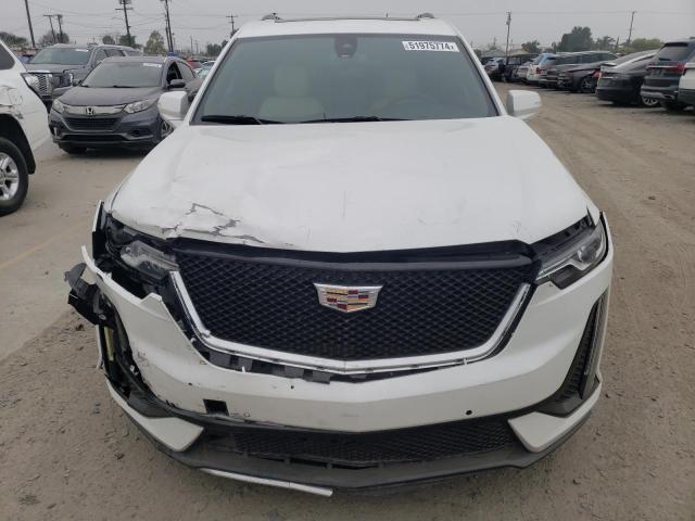 1GYKPGRS7MZ227375 - 2021 CADILLAC XT6 SPORT WHITE photo 5