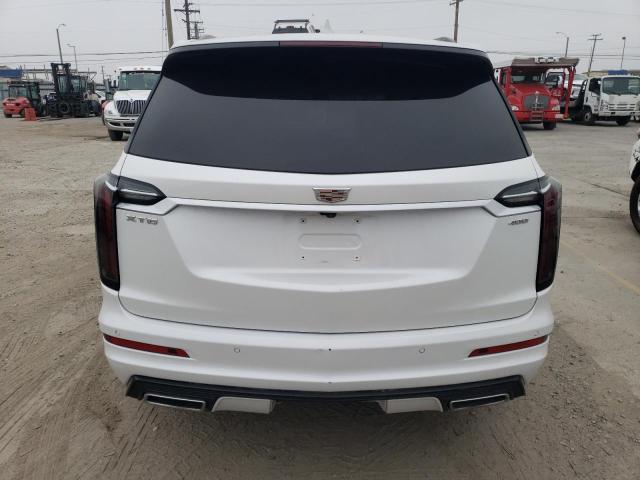 1GYKPGRS7MZ227375 - 2021 CADILLAC XT6 SPORT WHITE photo 6