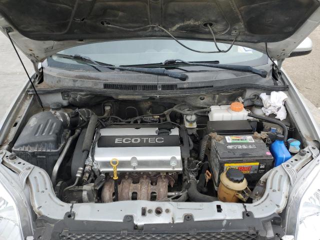 KL1TD5DE6BB152416 - 2011 CHEVROLET AVEO LS Gümüş foto 11