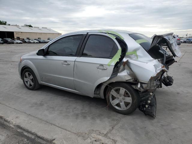 KL1TD5DE6BB152416 - 2011 CHEVROLET AVEO LS SILVER photo 2