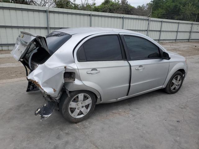 KL1TD5DE6BB152416 - 2011 CHEVROLET AVEO LS SILVER photo 3