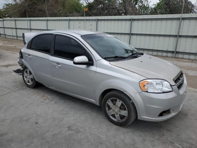 KL1TD5DE6BB152416 - 2011 CHEVROLET AVEO LS Gümüş foto 4