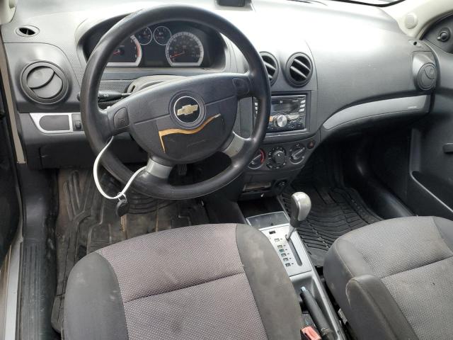 KL1TD5DE6BB152416 - 2011 CHEVROLET AVEO LS Gümüş foto 8
