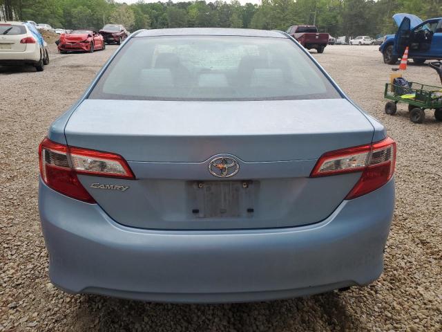 4T1BF1FK5CU583468 - 2012 TOYOTA CAMRY BASE BLUE photo 6