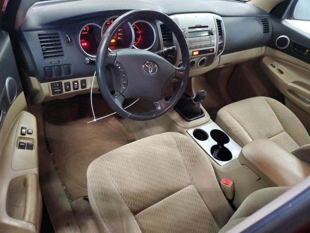 5TEUX42N89Z654495 - 2009 TOYOTA TACOMA ACCESS CAB წითელი ფოტო 8
