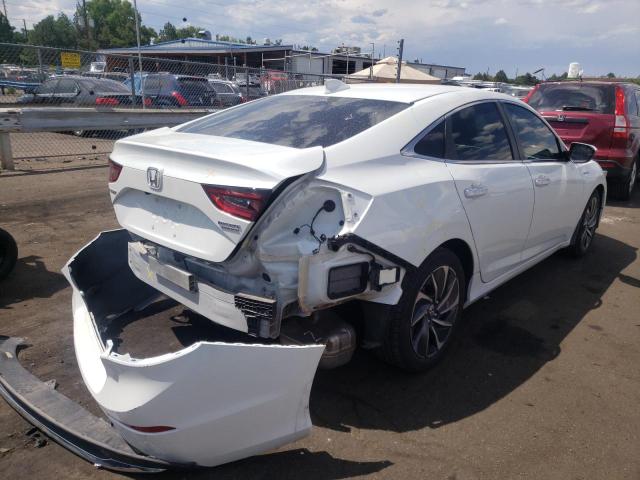 19XZE4F92NE004779 - 2022 HONDA INSIGHT TOURING WHITE photo 4