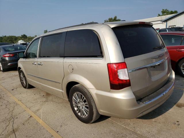 2C4RC1CG2DR557971 - 2013 CHRYSLER TOWN & COU TOURING L GOLD photo 2