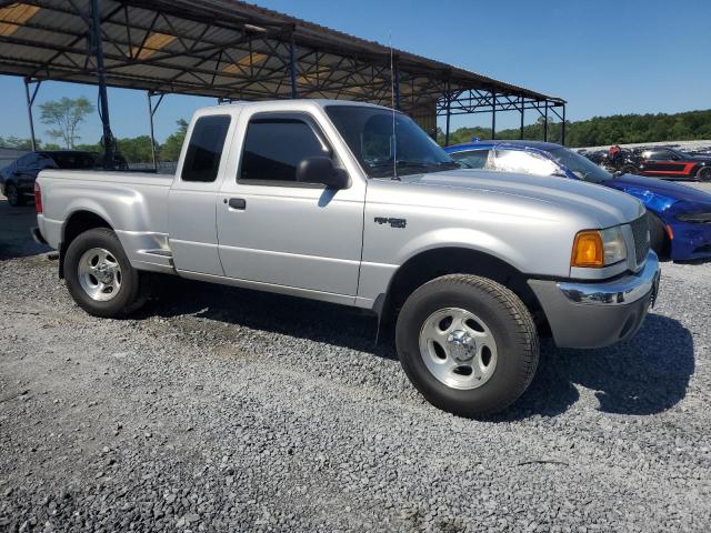 1FTZR45E93PA15021 - 2003 FORD RANGER SUPER CAB SILVER photo 4