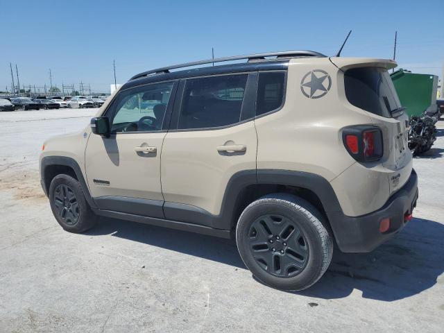 ZACCJBCB1HPE89470 - 2017 JEEP RENEGADE TRAILHAWK TAN photo 2