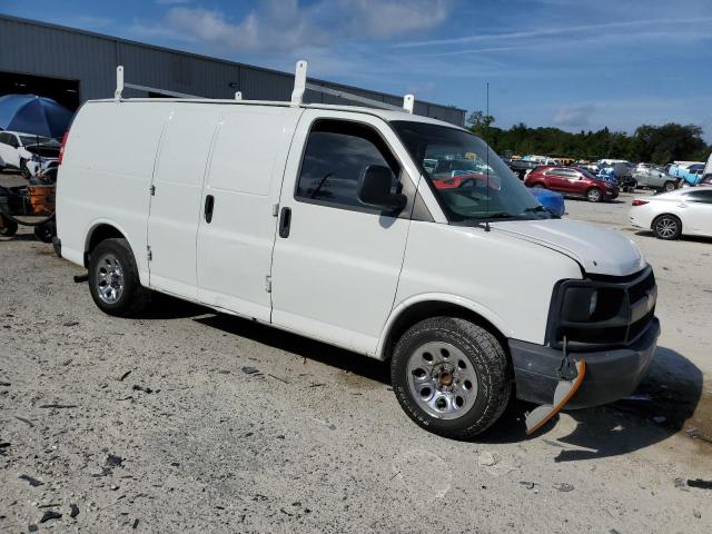 1GCSGAFX3D1148559 - 2013 CHEVROLET EXPRESS G1 WHITE photo 4
