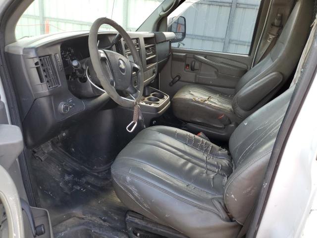 1GCSGAFX3D1148559 - 2013 CHEVROLET EXPRESS G1 WHITE photo 7