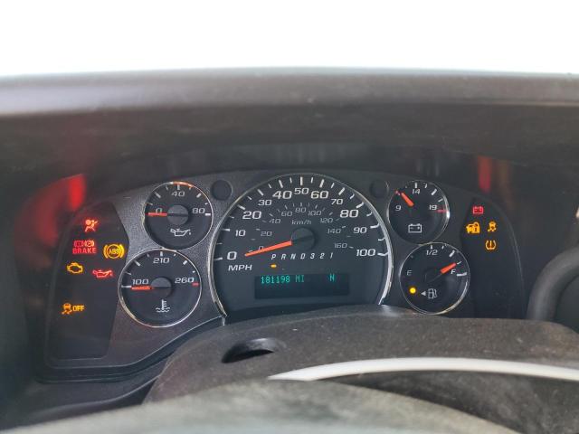 1GCSGAFX3D1148559 - 2013 CHEVROLET EXPRESS G1 WHITE photo 9