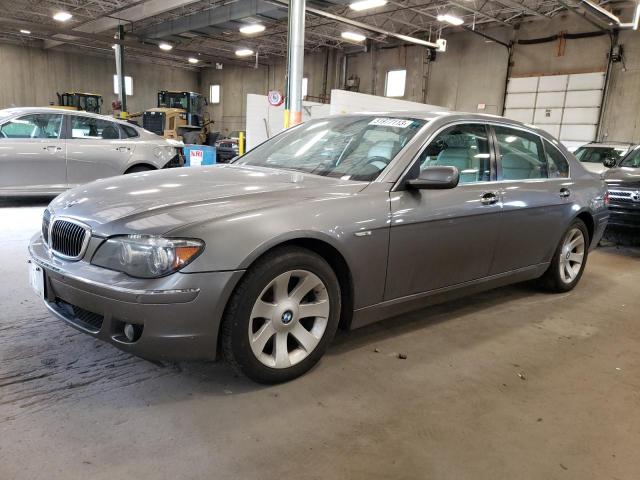 WBAHN83538DT82228 - 2008 BMW 750 LI SILVER photo 1