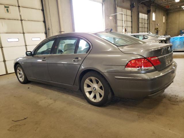 WBAHN83538DT82228 - 2008 BMW 750 LI SILVER photo 2