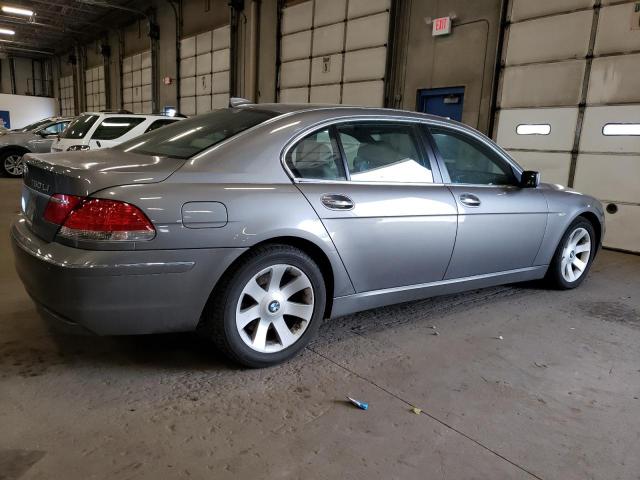 WBAHN83538DT82228 - 2008 BMW 750 LI SILVER photo 3