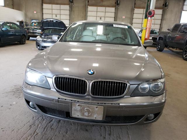 WBAHN83538DT82228 - 2008 BMW 750 LI SILVER photo 5