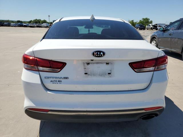 KNAGT4L3XG5074104 - 2016 KIA OPTIMA LX WHITE photo 6