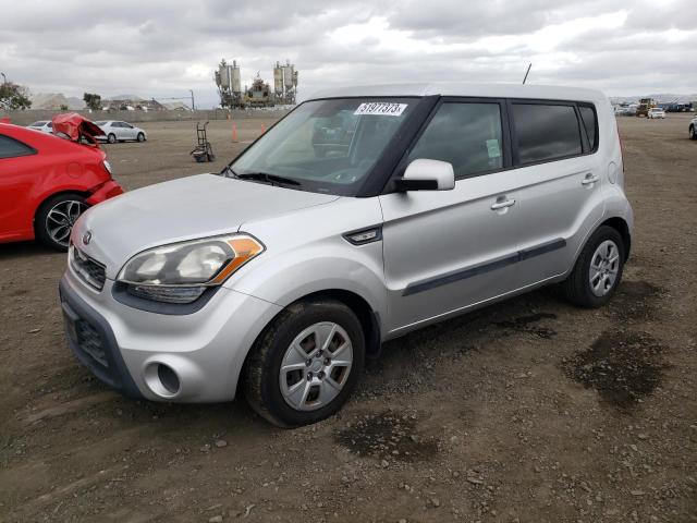 KNDJT2A52D7486132 - 2013 KIA SOUL SILVER photo 1