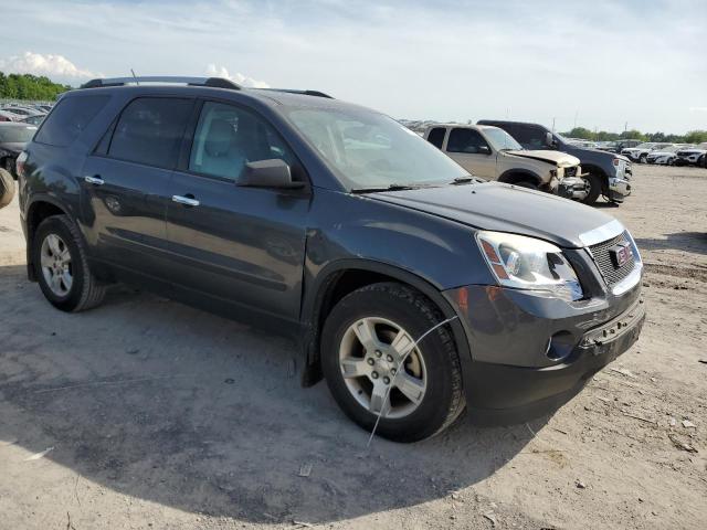 1GKKRNED7BJ267077 - 2011 GMC ACADIA SLE CHARCOAL photo 4