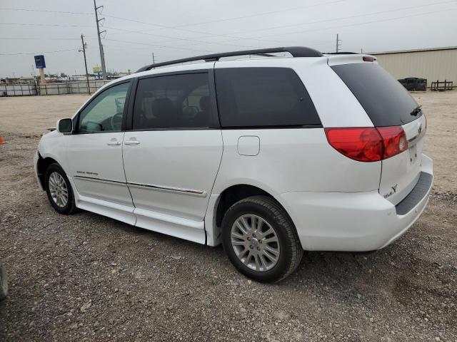 5TDZK22C18S138837 - 2008 TOYOTA SIENNA XLE BLACK photo 2